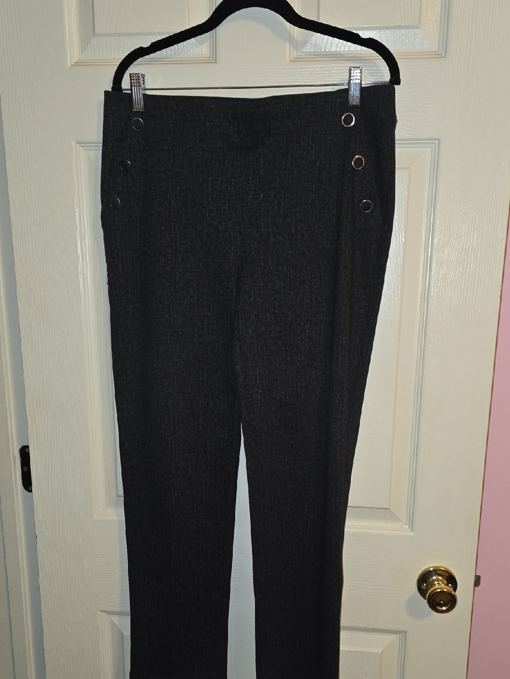 Madison Black Stretch Ponte Pull-On‎ Pants